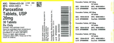 Label Graphic-20mg_10544-433-30 (apotex_60505-0083-4) (Label Graphic 20mg 10544 433 30 (apotex 60505 0083 4))